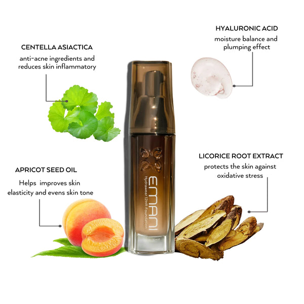 Hydra Wear 12 Hour Foundation  by Emani