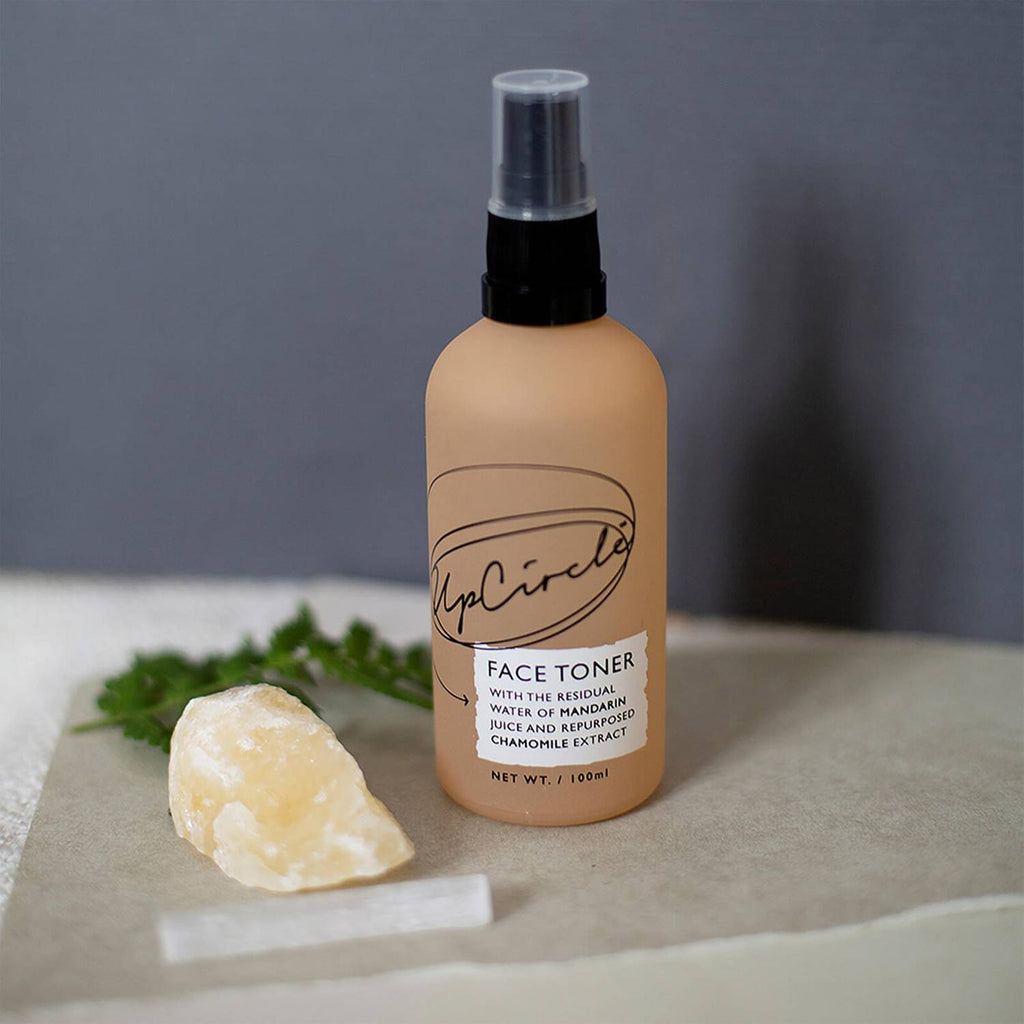 UpCircle Face Toner with Mandarin and Chamomile Lagoon Beauty