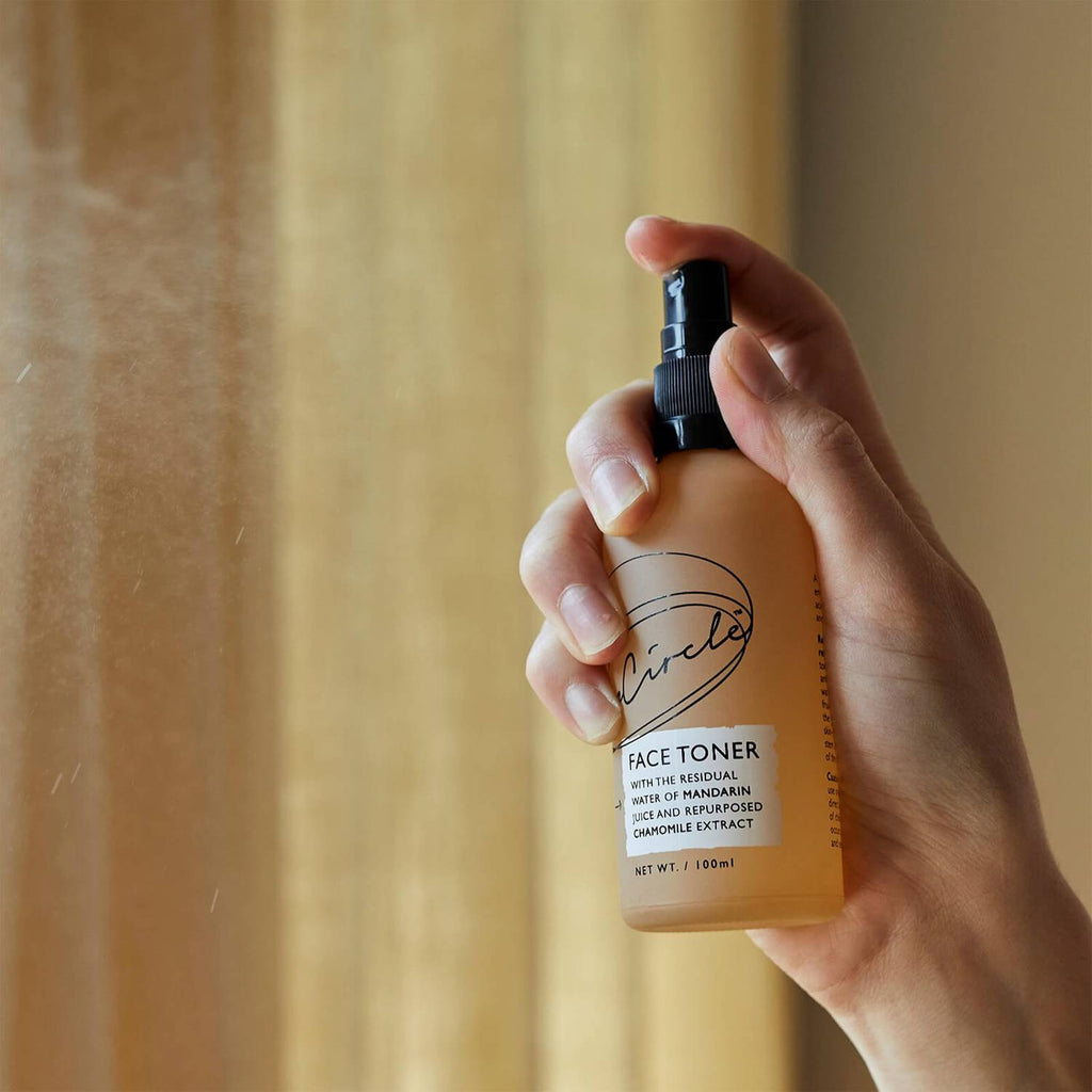 UpCircle Face Toner with Mandarin and Chamomile Lagoon Beauty