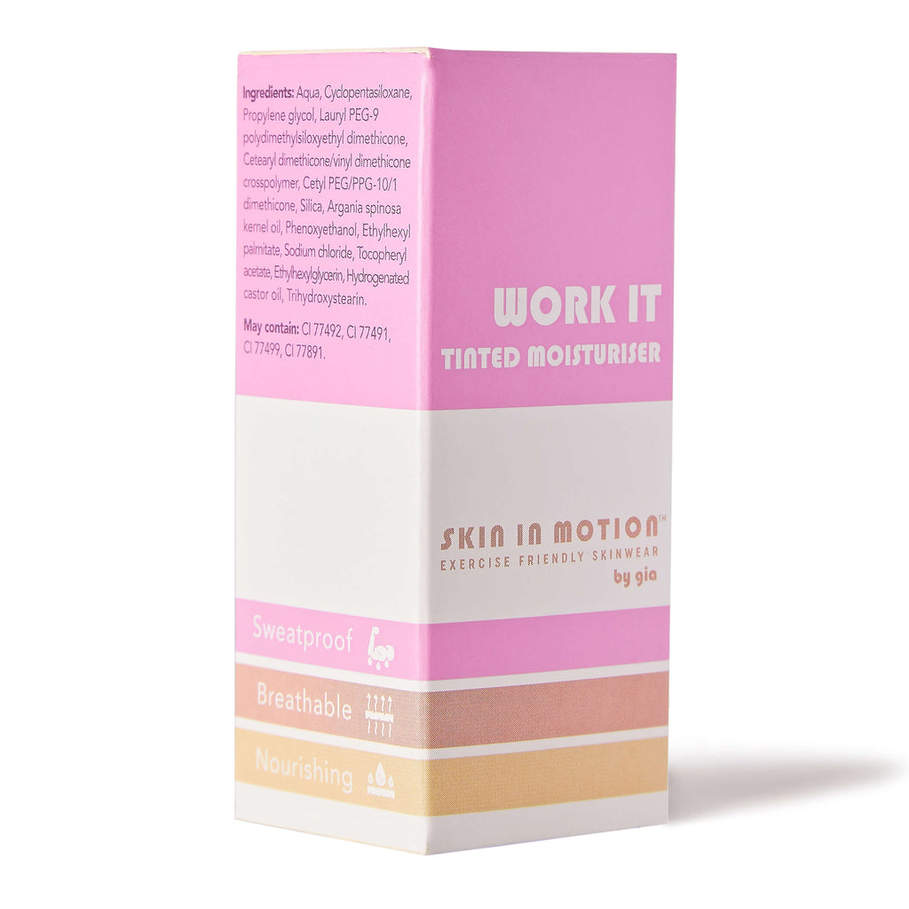 Work IT Tinted Moisturiser   SKIN IN MOTION | Lagoon Beauty