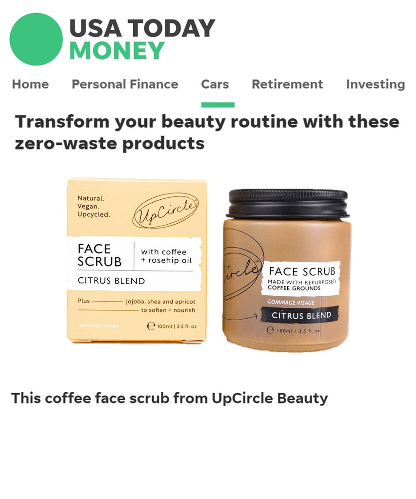 Citrus Face Scrub with Coffee | UPCIRCLE