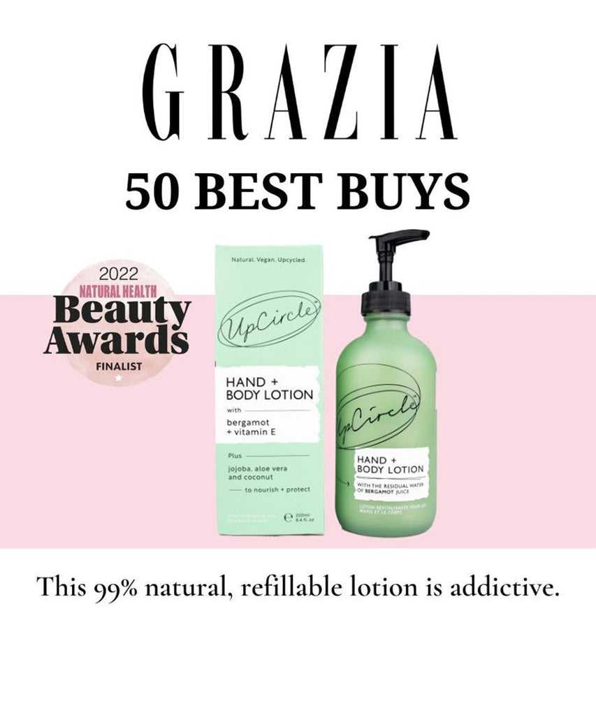 Hand+ Body Lotion with Bergamot Water | UPCIRCLE