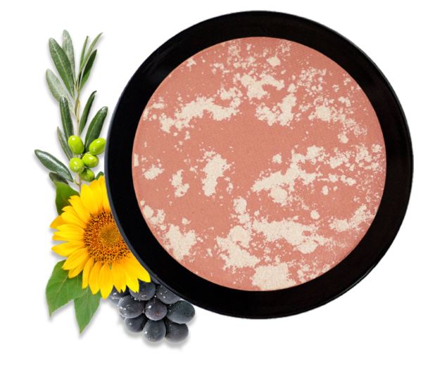 emani cosmetics emani foundation vegan mineral makeup mosaic blush, pink blush, vegan blush, vegan make up, organic make up
