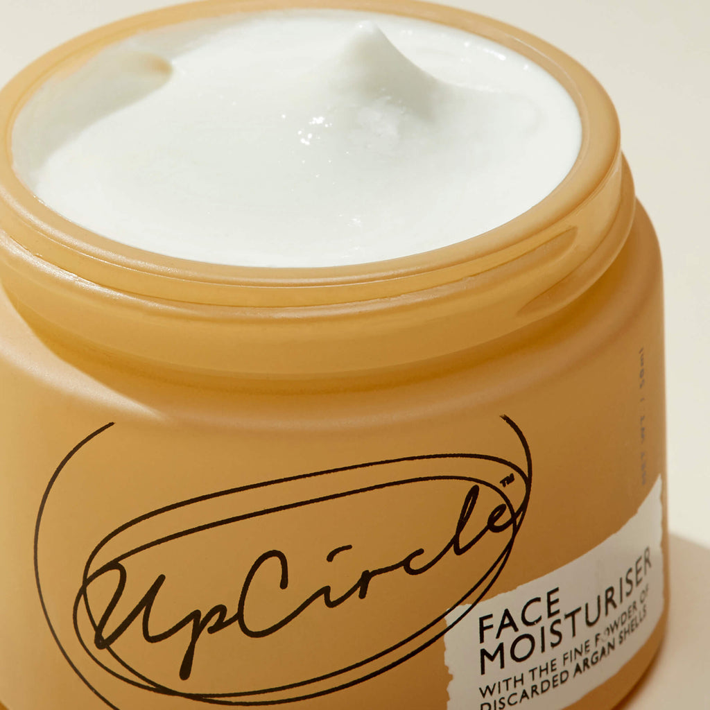 UpCircle Face Moisturiser with Argan Powder Lagoon Beauty