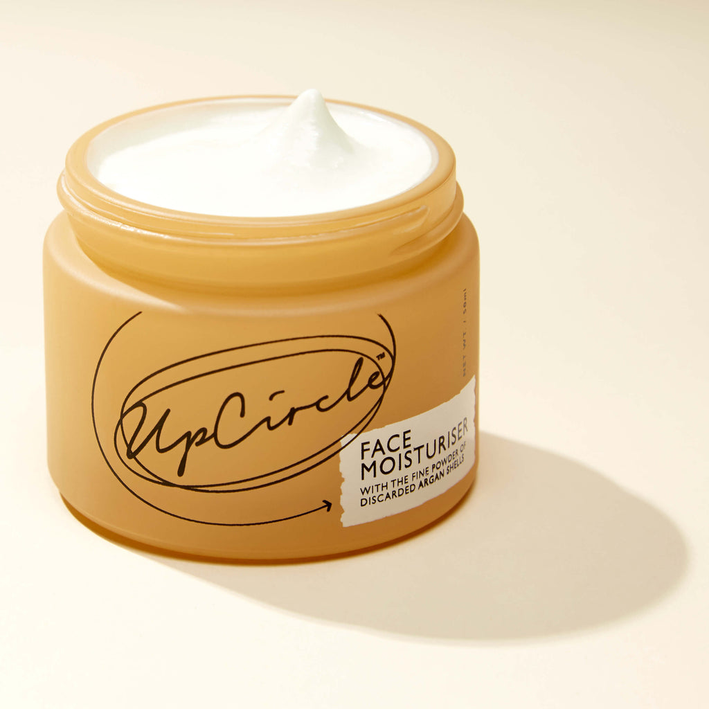 UpCircle Face Moisturiser with Argan Powder Lagoon Beauty