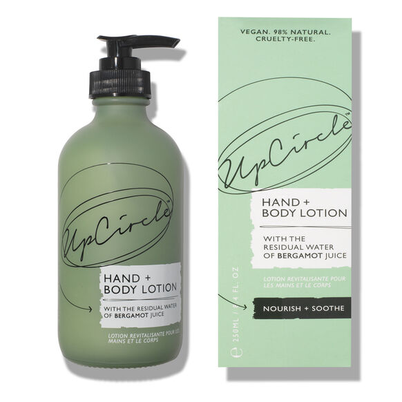 Hand+ Body Lotion with Bergamot Water | UPCIRCLE