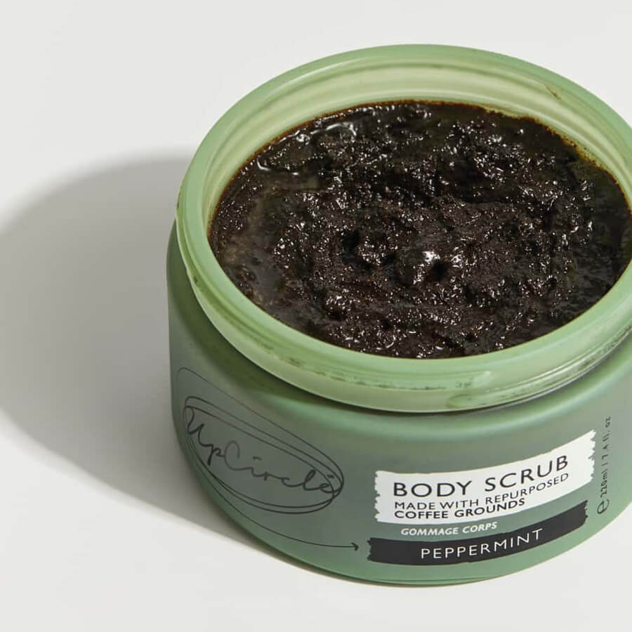 UpCircle Lemongrass Body Scrub with Coffee Lagoon Beauty 