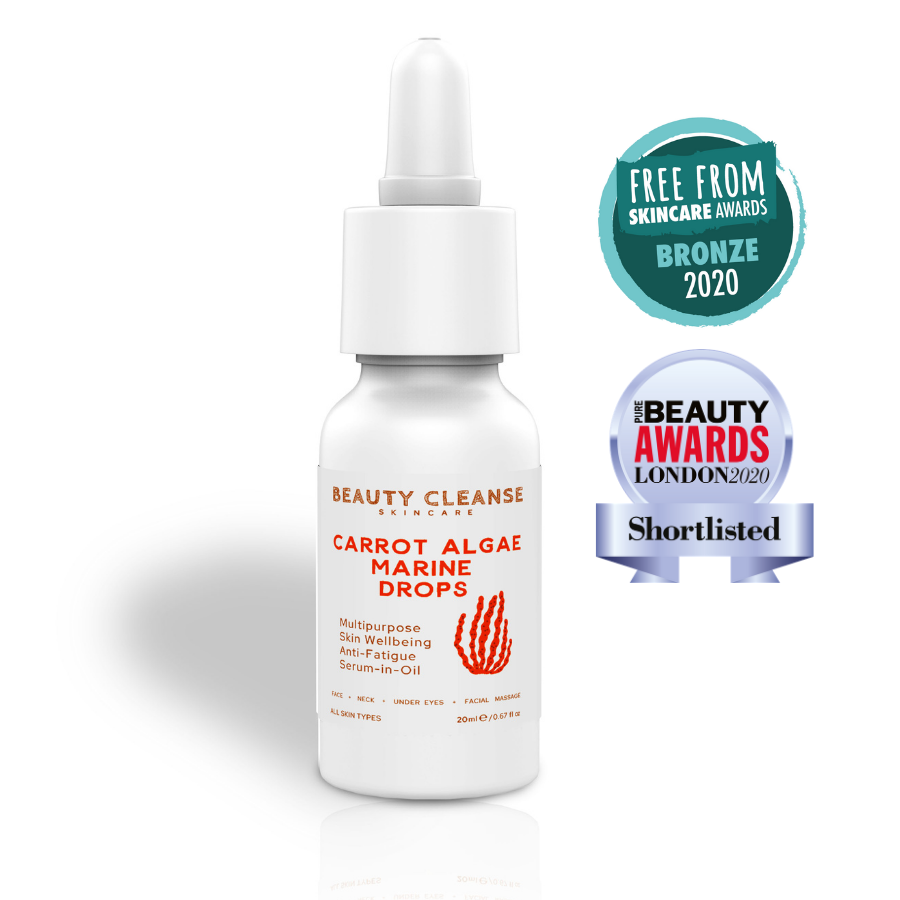 Anti-Fatigue Carrot Algae Marine Drops  BEAUTY CLEANSE